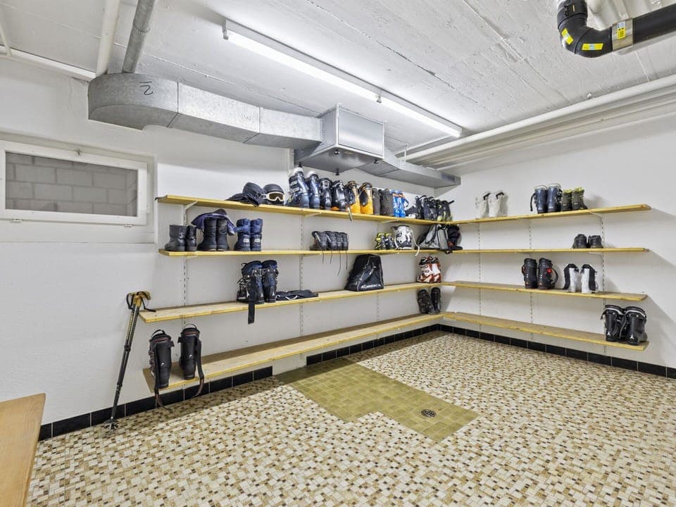 Flooring, Floor, Interior Design, Shelving, Shelf, Ceiling, Metal, Design, Collection