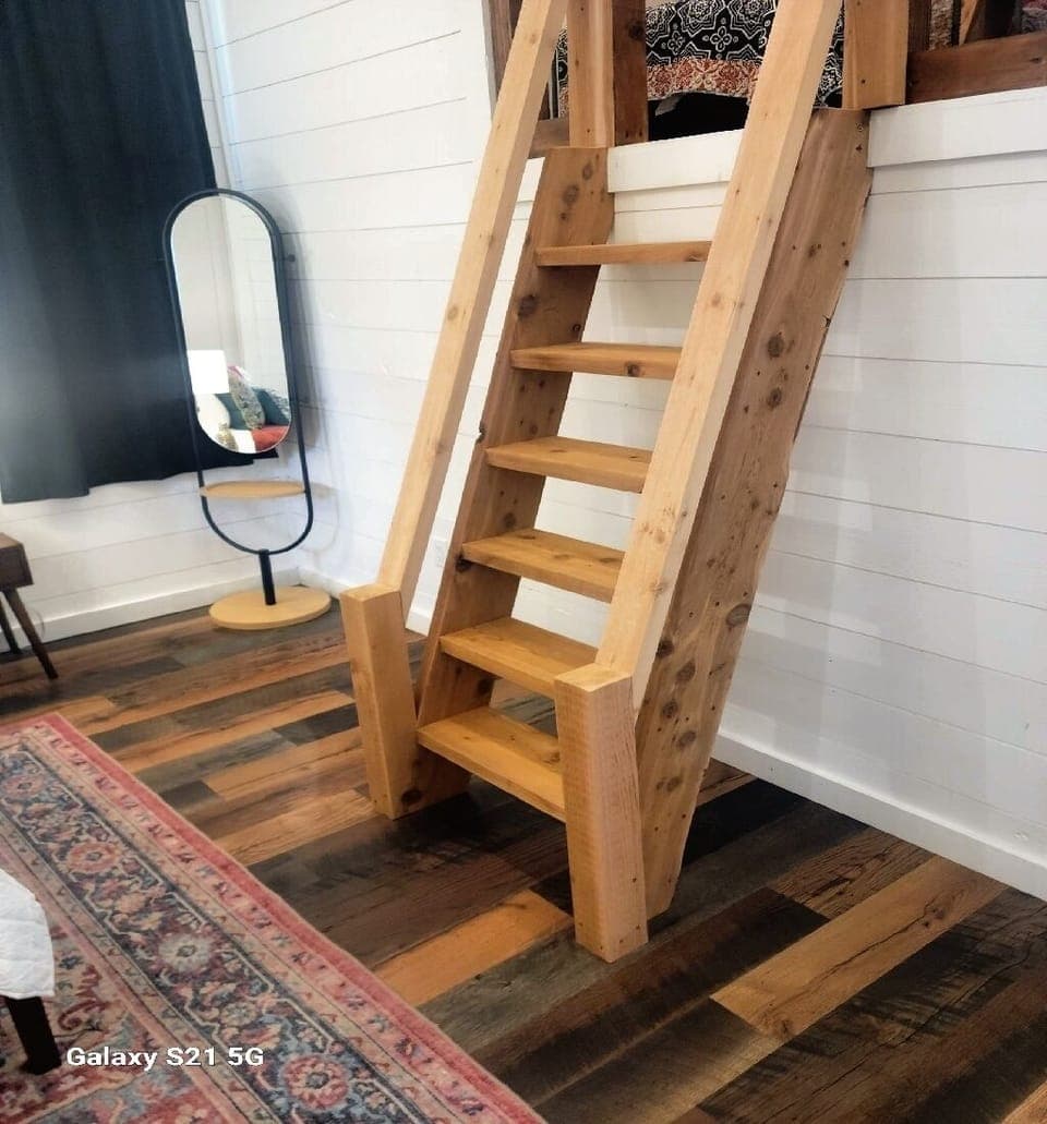 Stairs to Bunk Room