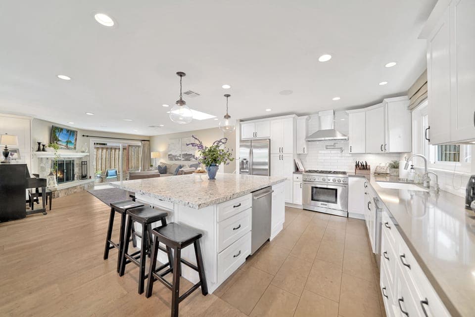 Large professional kitchen