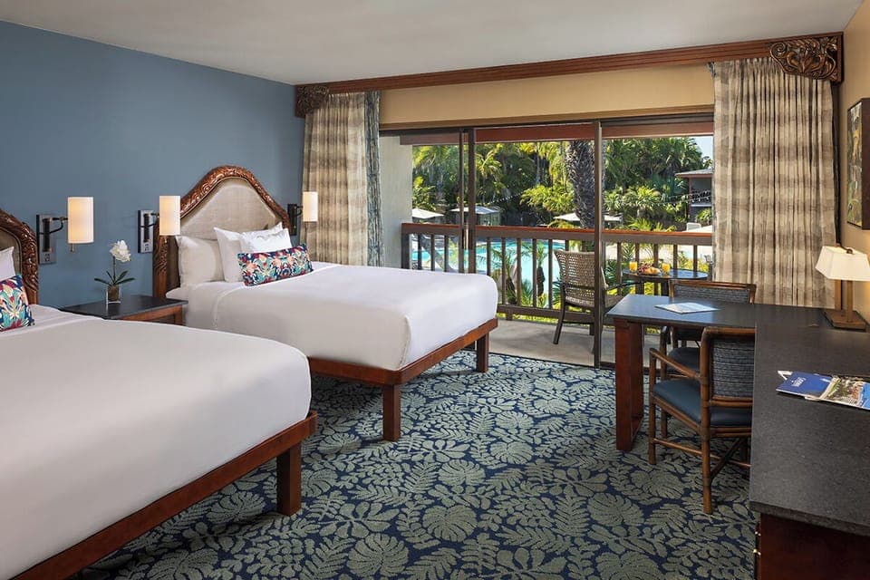 Unit with 2 Queen size beds