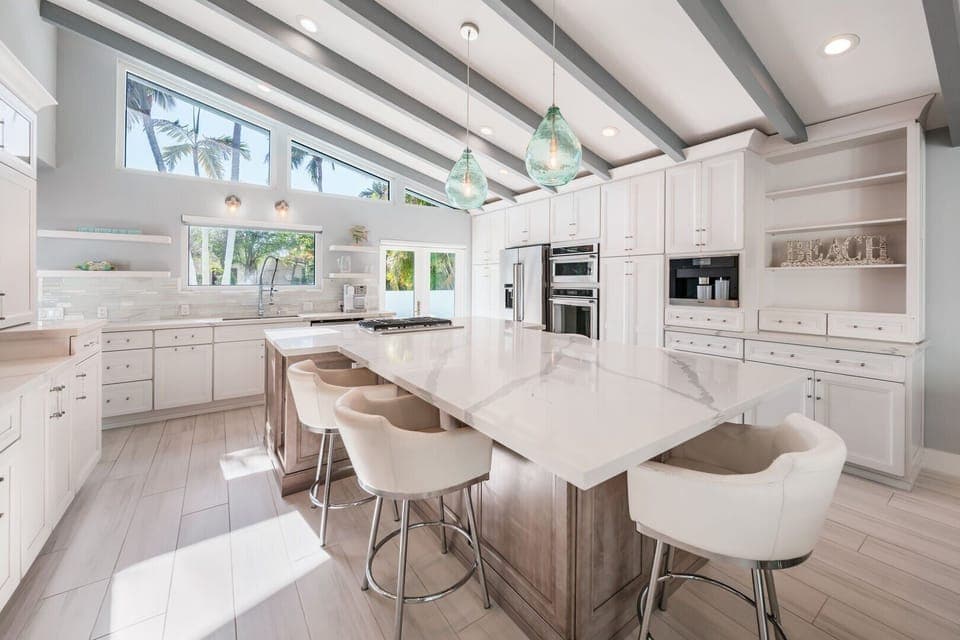 Fully stocked kitchen - all the pots, pand and utensils you need