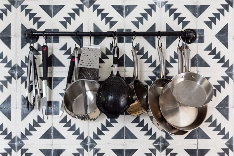 A fully equipped kitchen for your meals.