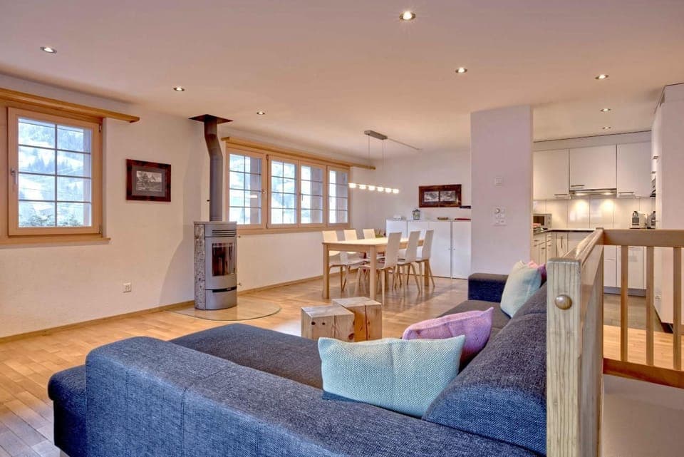 Living and dining area