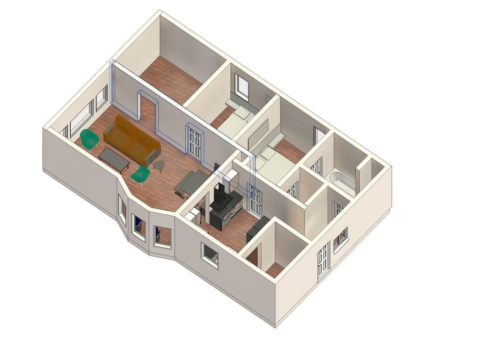 Discover our unique layout designed to offer character and exploration for a memorable stay.