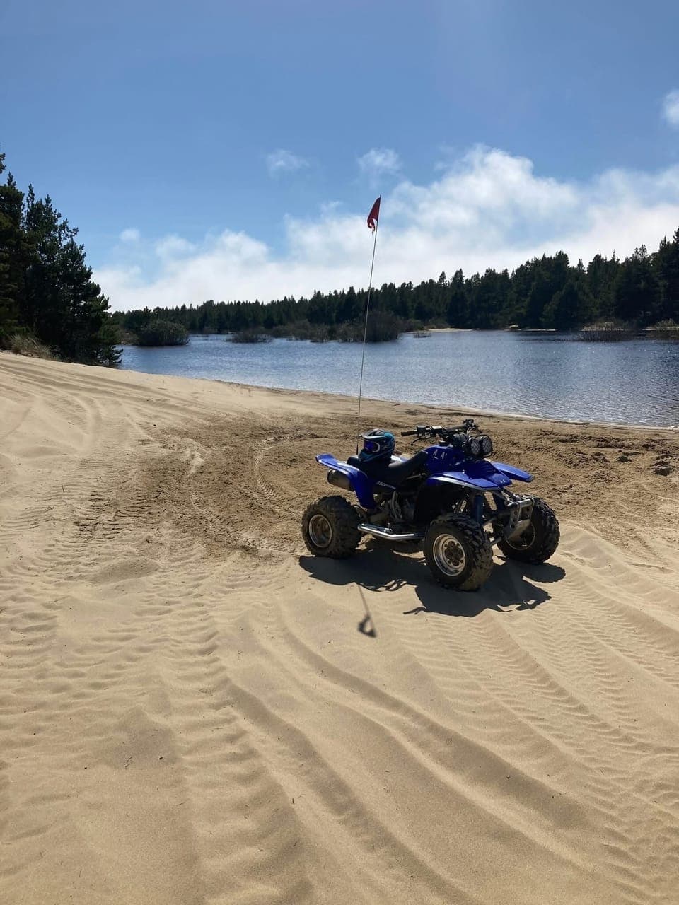 Enjoy the dunes, just a two mile ride through town.