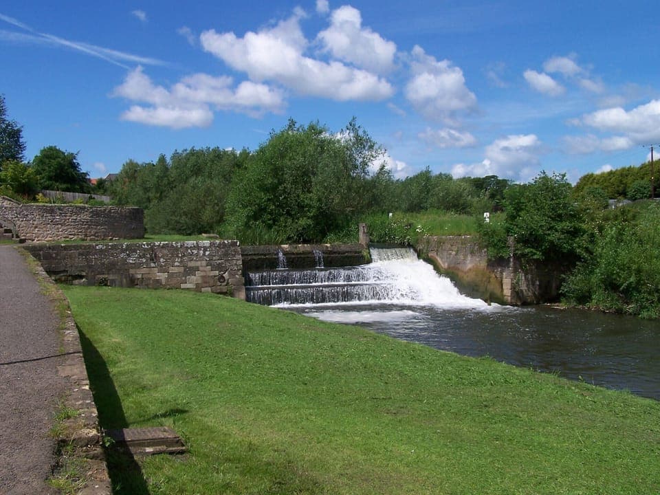 20mtrs outside back gate