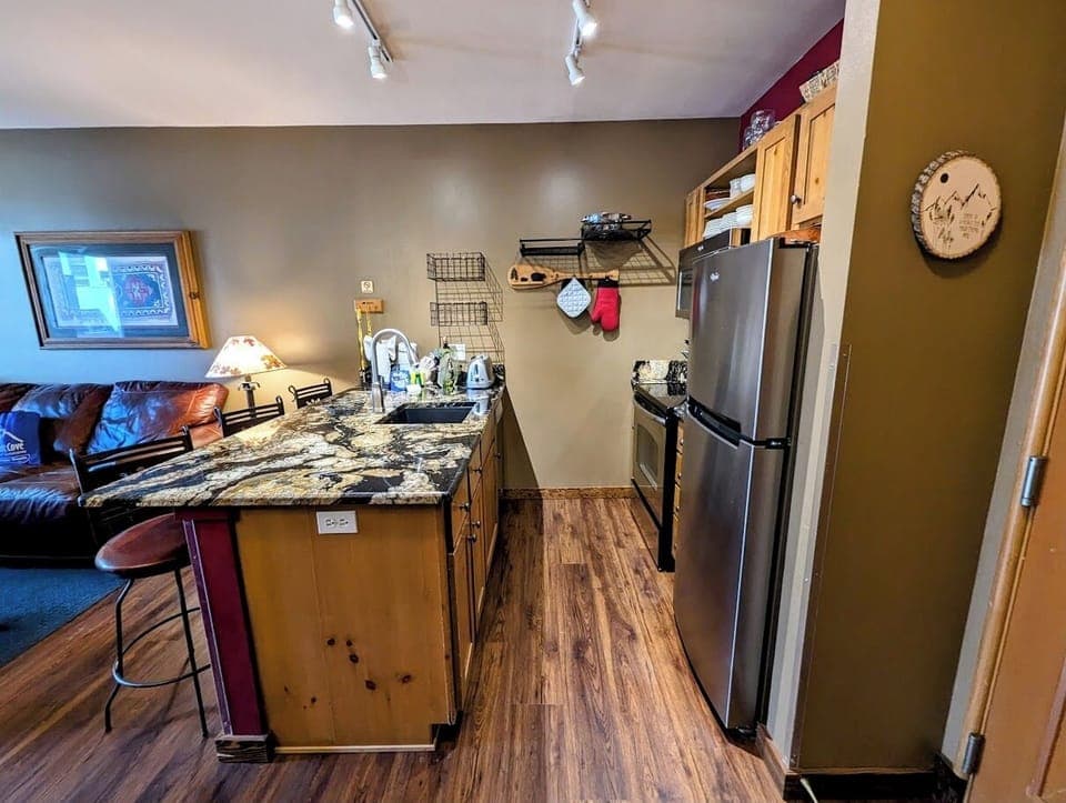 Fully equipped kitchen