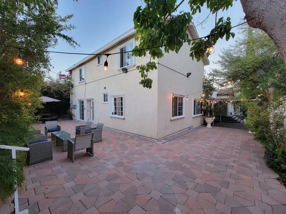 Patio area
