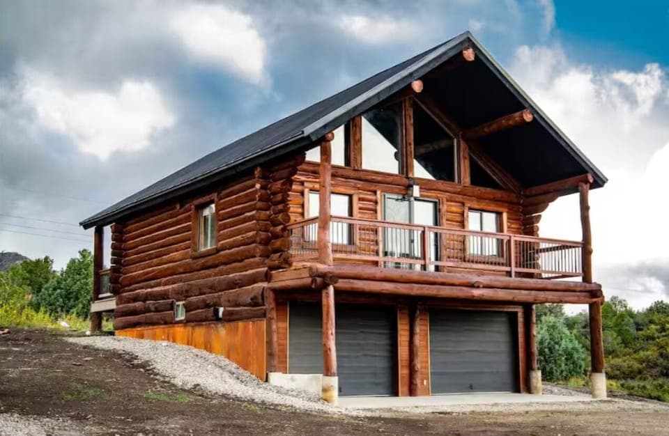 Authentic log cabin