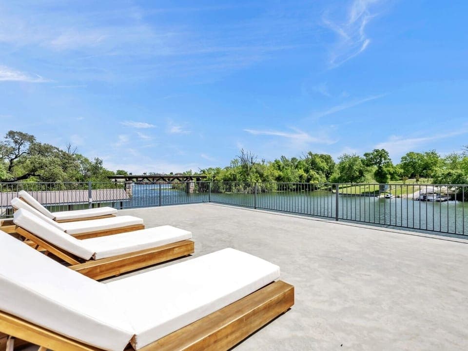 Enjoy tanning on the sundeck! We also provide umbrellas for those wanting shade.