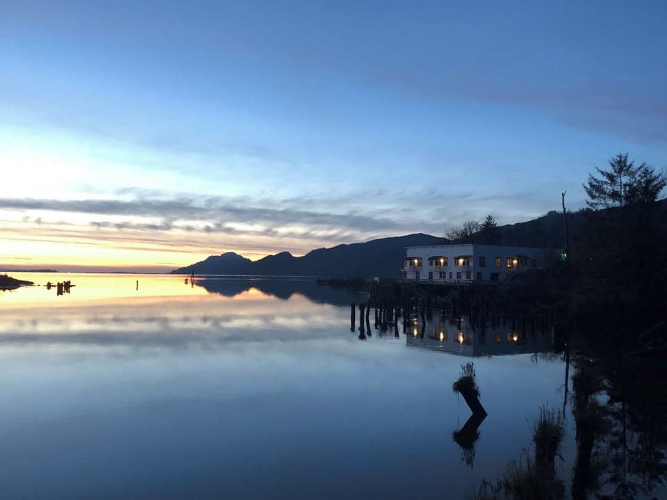 Viewpoint Landing calm evening