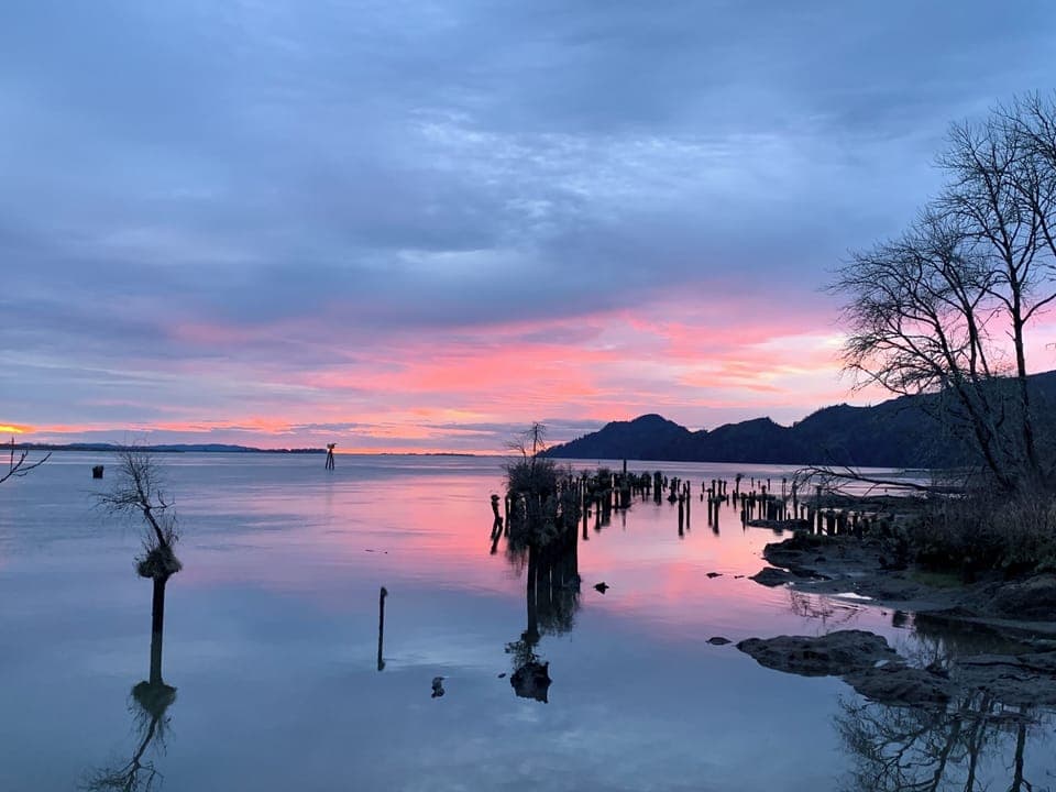 Columbia River view from Viewpoint Landing