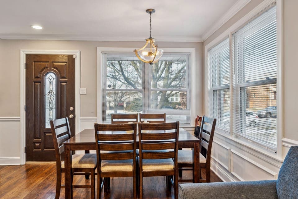 Architecture, Building, Dining Room, Dining Table, Furniture