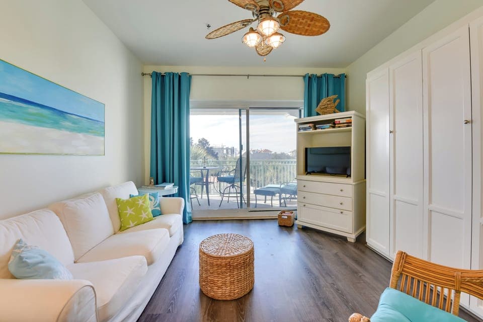 Panama City Beach Vacation Rental | Studio | 1BA | 335 Sq Ft | Step-Free Access