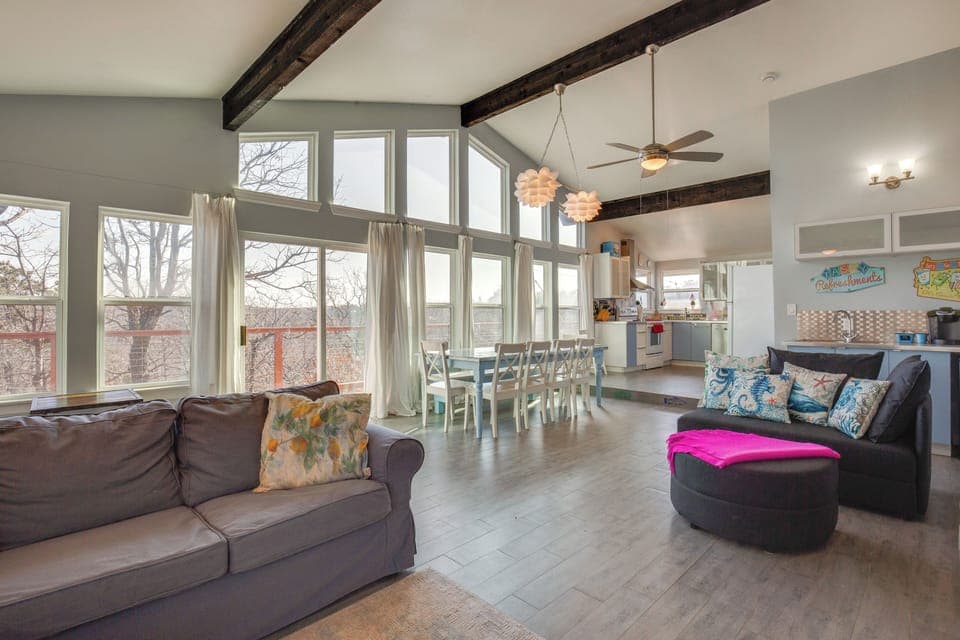 Pottsboro Vacation Rental | 3BR | 2.5BA | 1,500 Sq Ft | Stairs Required