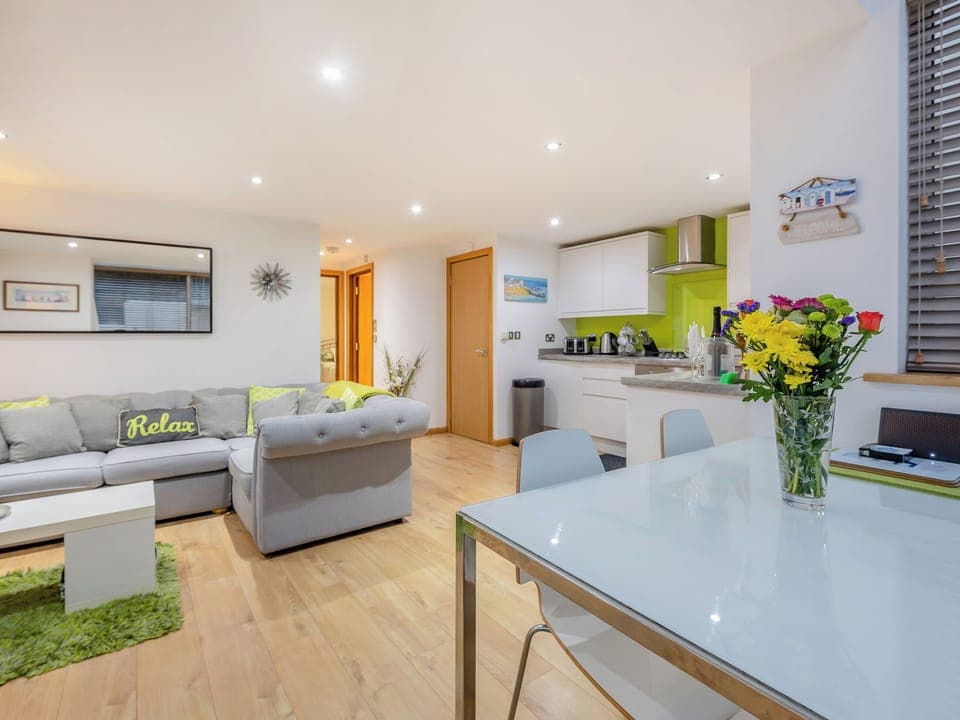 Open plan living space | 8 Vista Apartments, Paignton