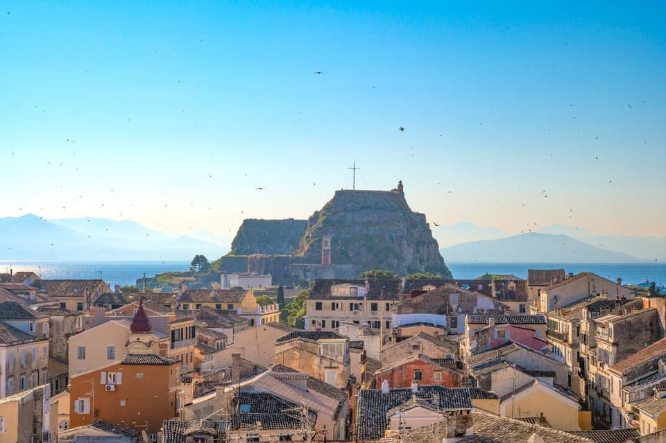 Corfu Old City and the Old Fortress