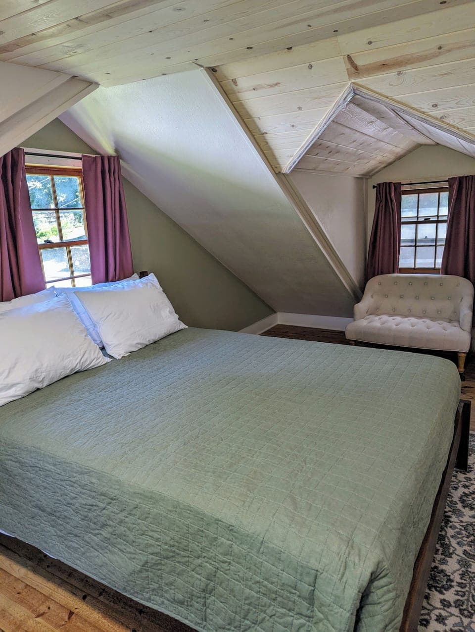 Attic bedroom