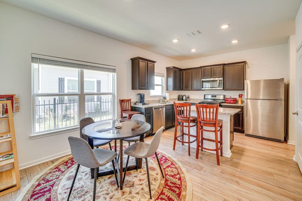 Dining Area & Kitchen | 1st Floor | Keurig | Air Fryer | Electric Kettle