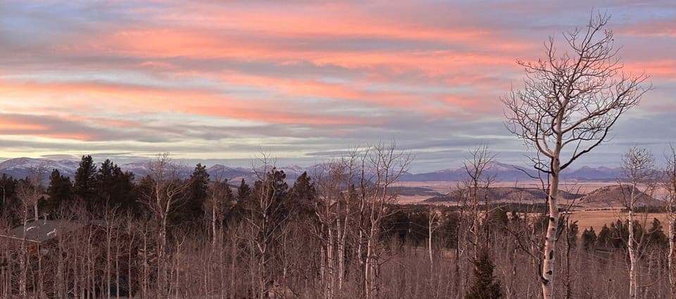 View from south side of home.