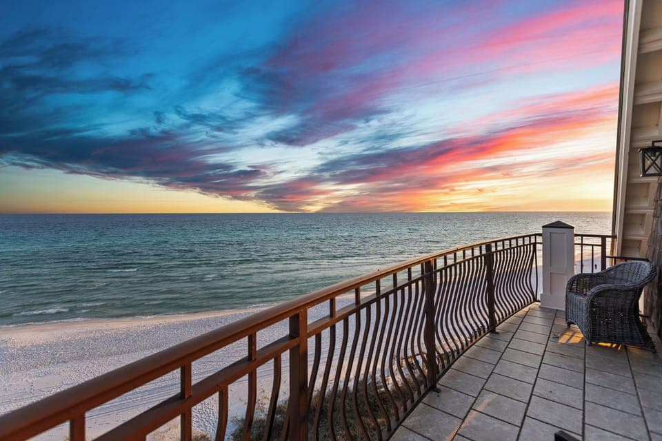 Magnificent sunset views