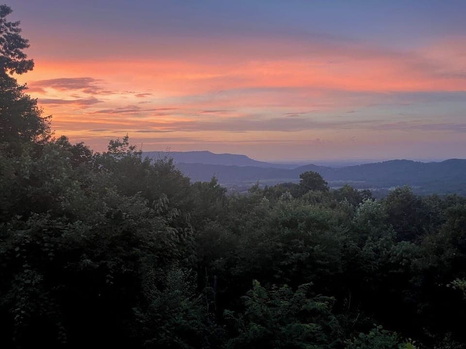 Breathtaking VIEWS from Mountain Estate's deck