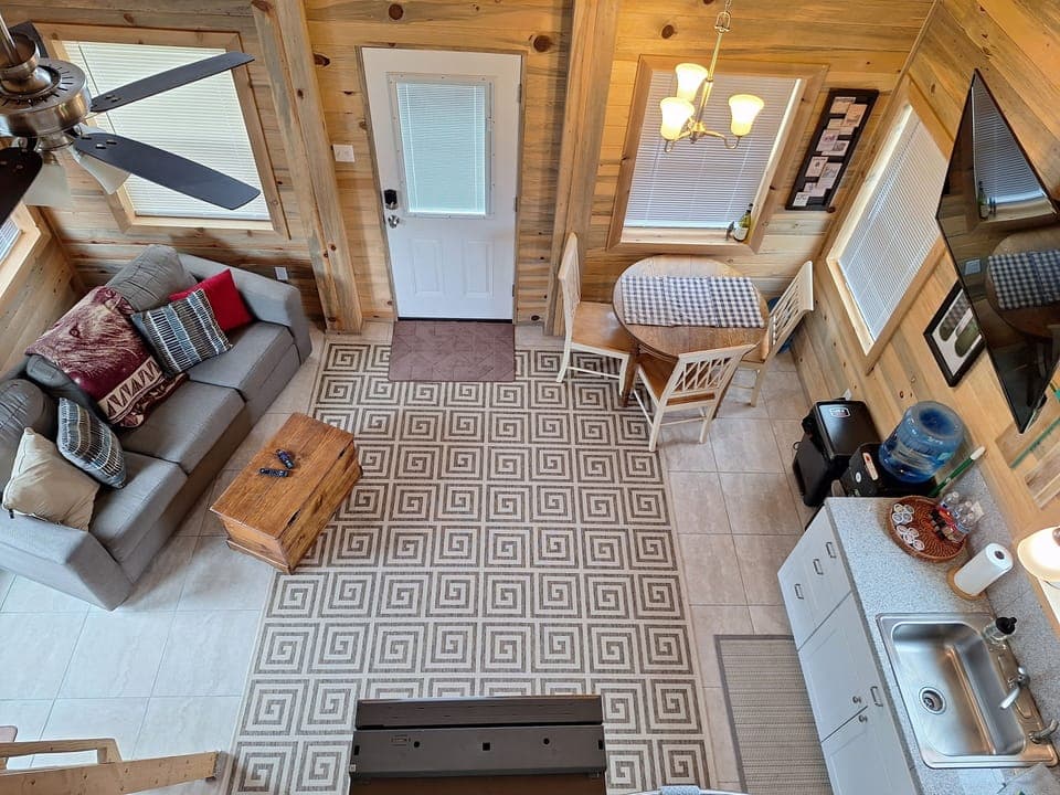 Loft looking down