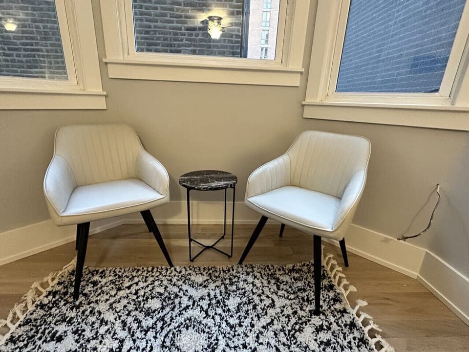 Primary Bedroom with King Size Bed and 55" UHD 4K Smart TV