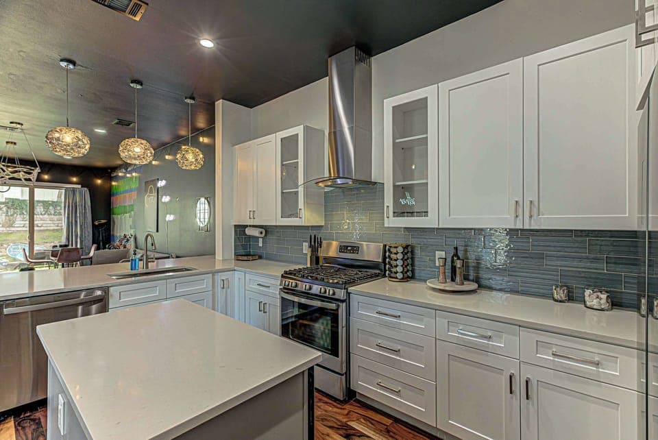 Prepare your favorite meals in the full kitchen 