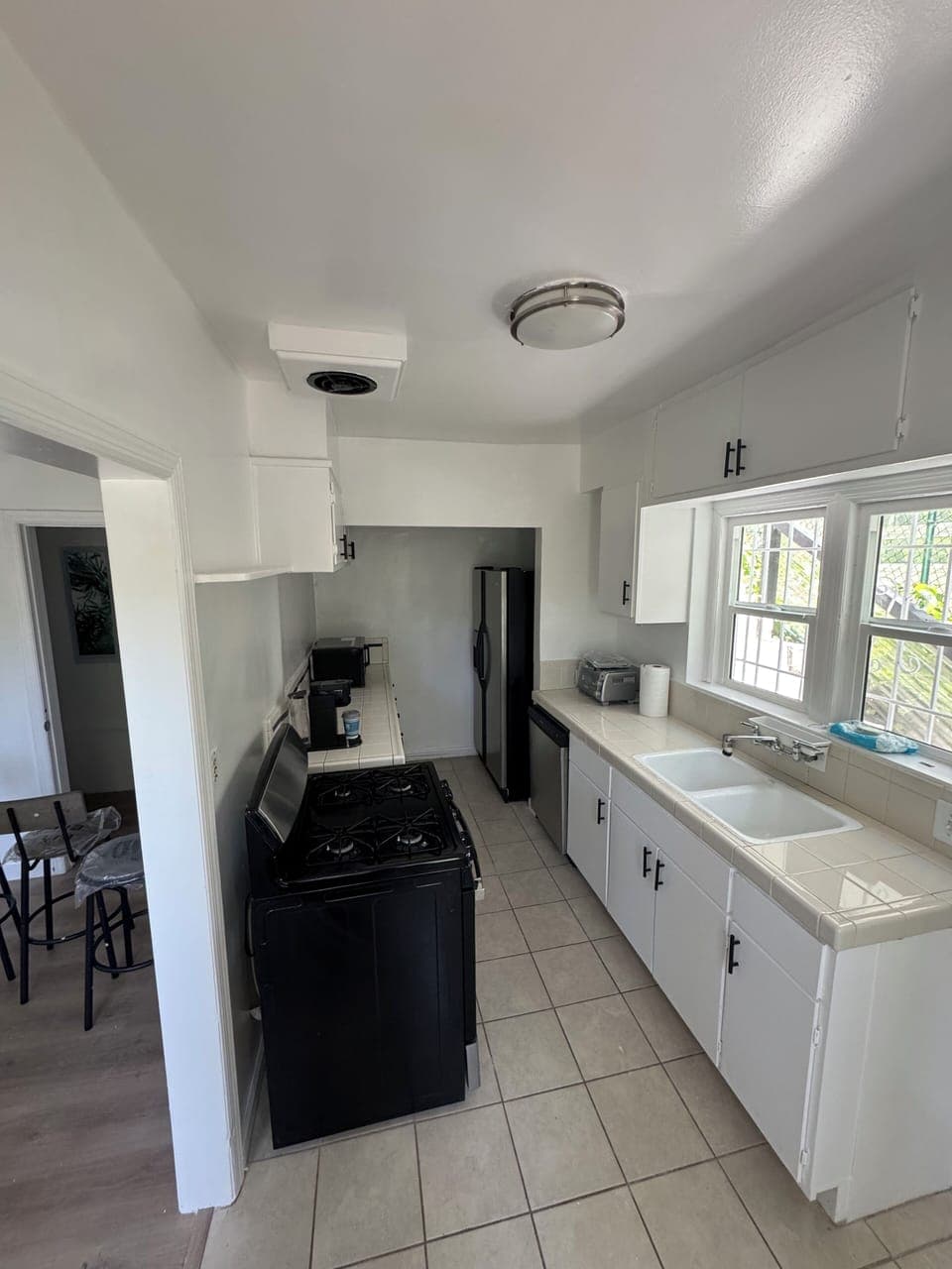 Large fully stocked kitchen