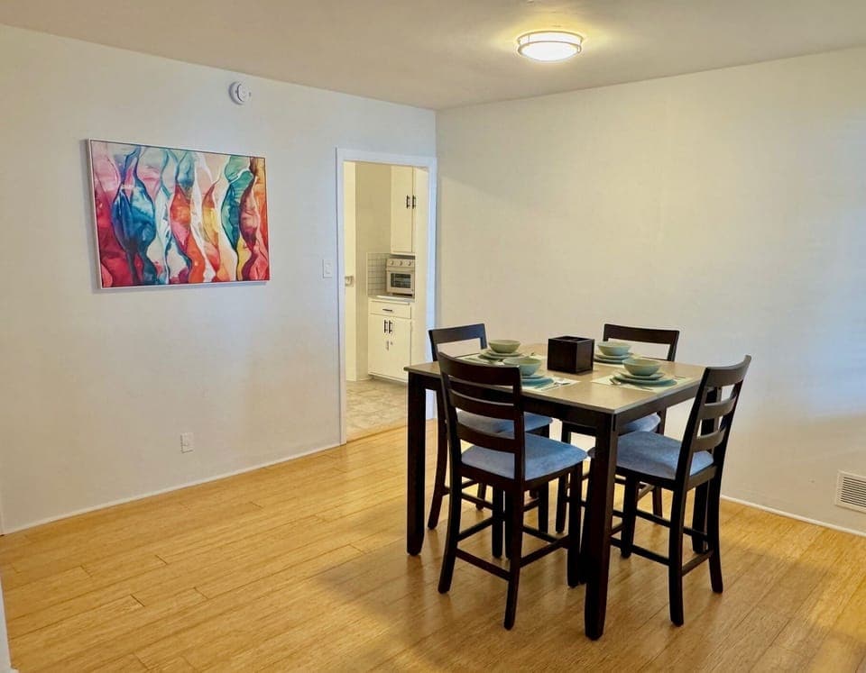 Separate dining room