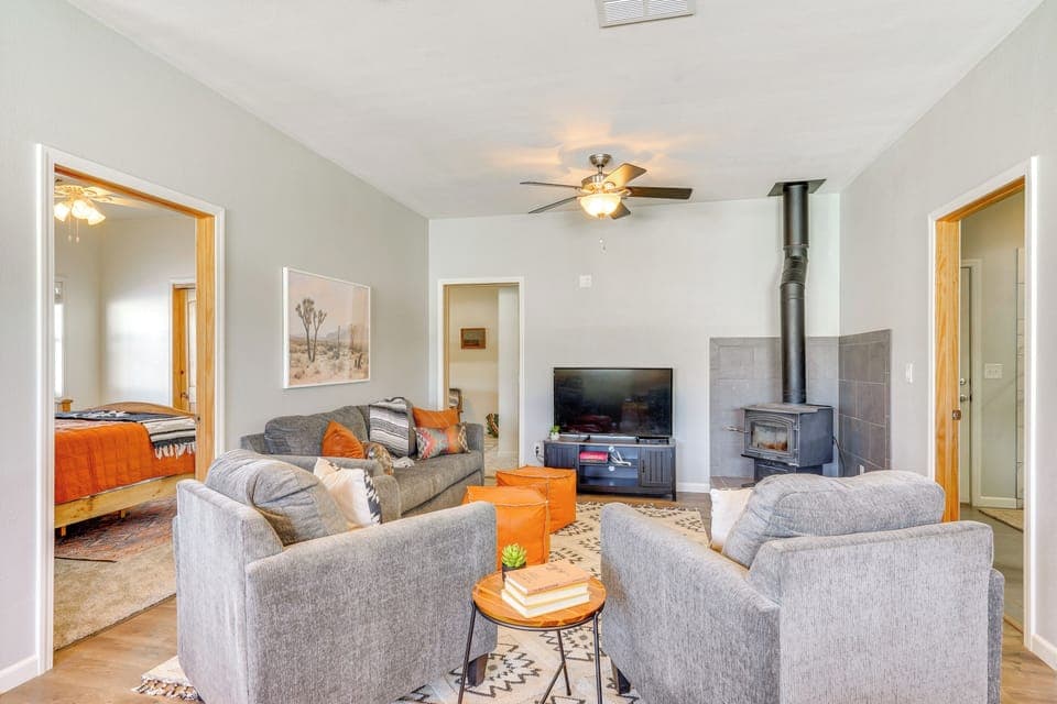 Pueblo Vacation Rental | 3BR | 2BA | 1,200 Sq Ft | Step-Free Access