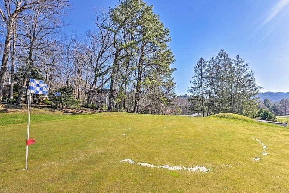 View of the apartment from the 9th green.