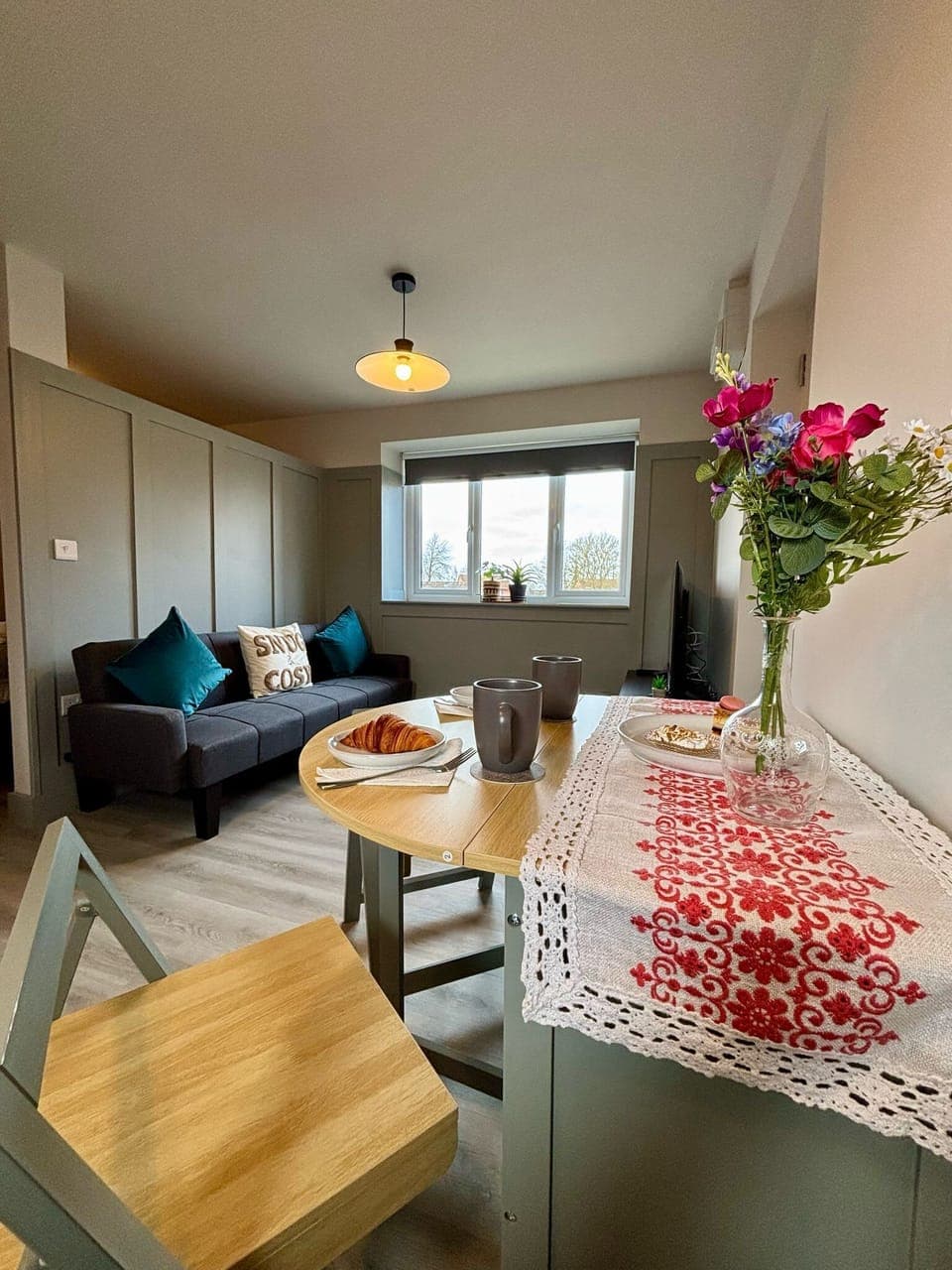 Sleek, simple, and functional—your perfect minimalist dining table.