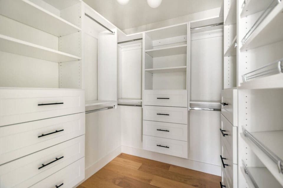 Spacious Walk-In Closet