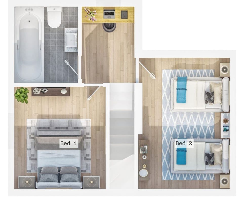 Floorplan - Top Floor