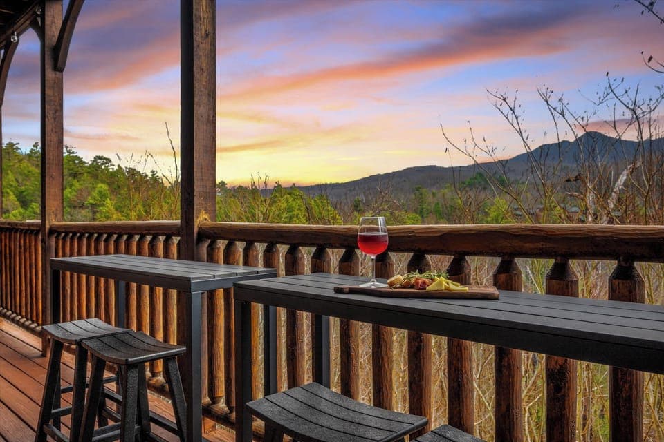 Sip your favorite beverage while enjoying beautiful views