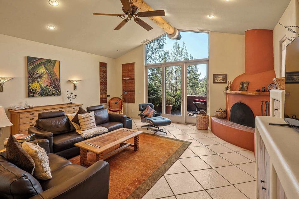 Comfortable and inviting living room.