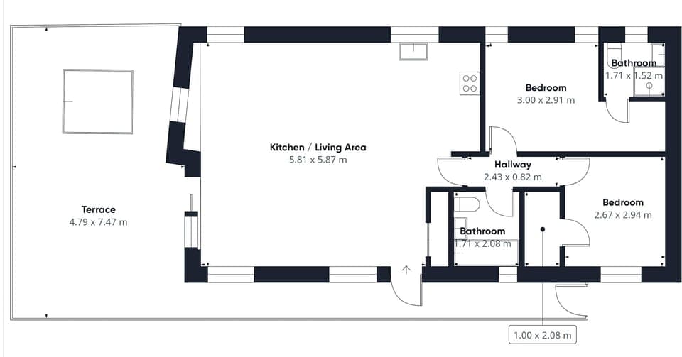 Portland 1, Low Gate - Host & Stay