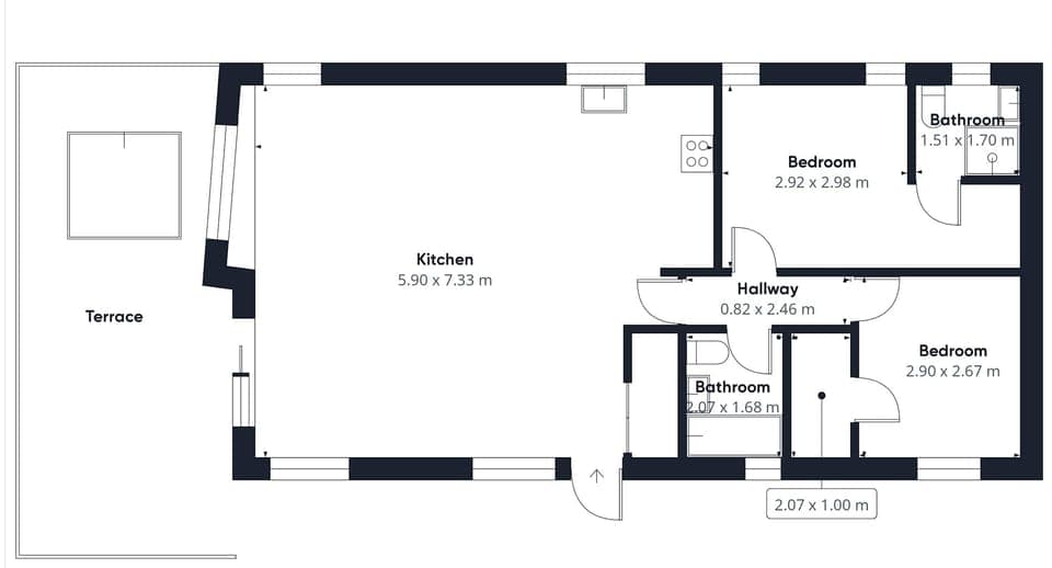 Portland 2, Low Gate - Host & Stay