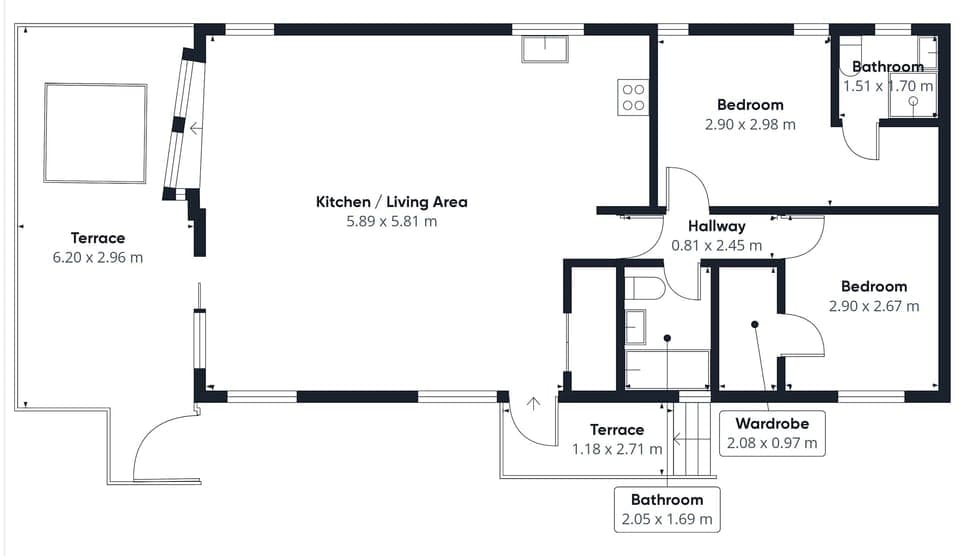 Portland 3, Low Gate - Host & Stay