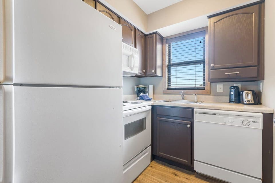 King Suite Galley Kitchen