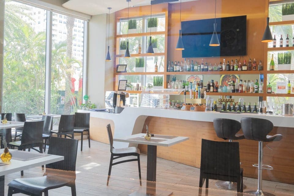 Restaurant at the property