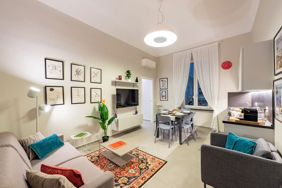 Living and dining room