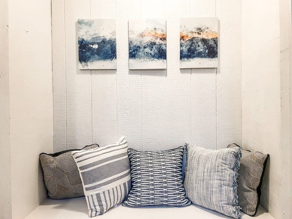 Enjoy a cozy reading nook