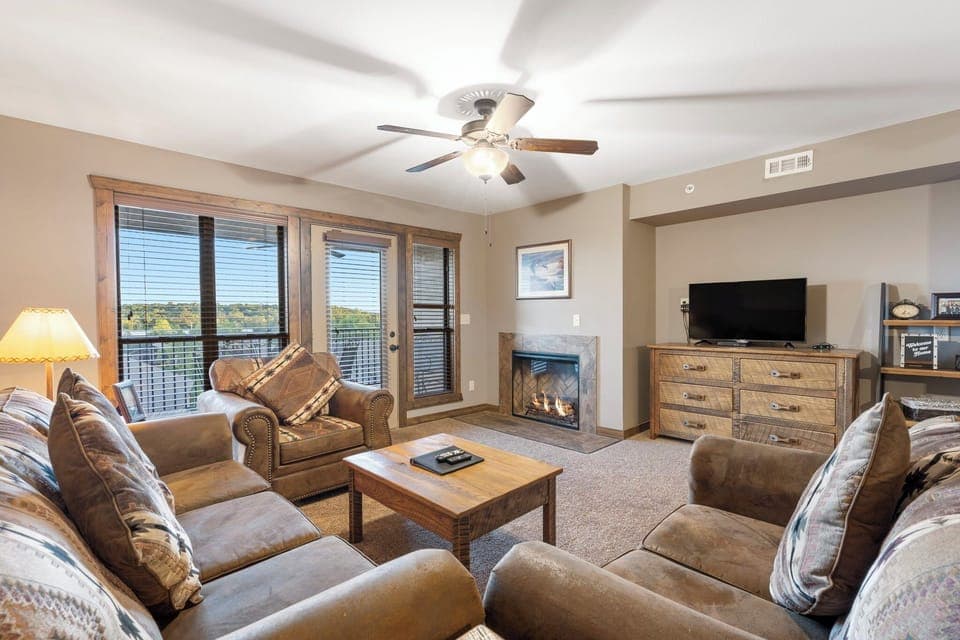 One Bedroom Unit Living Room