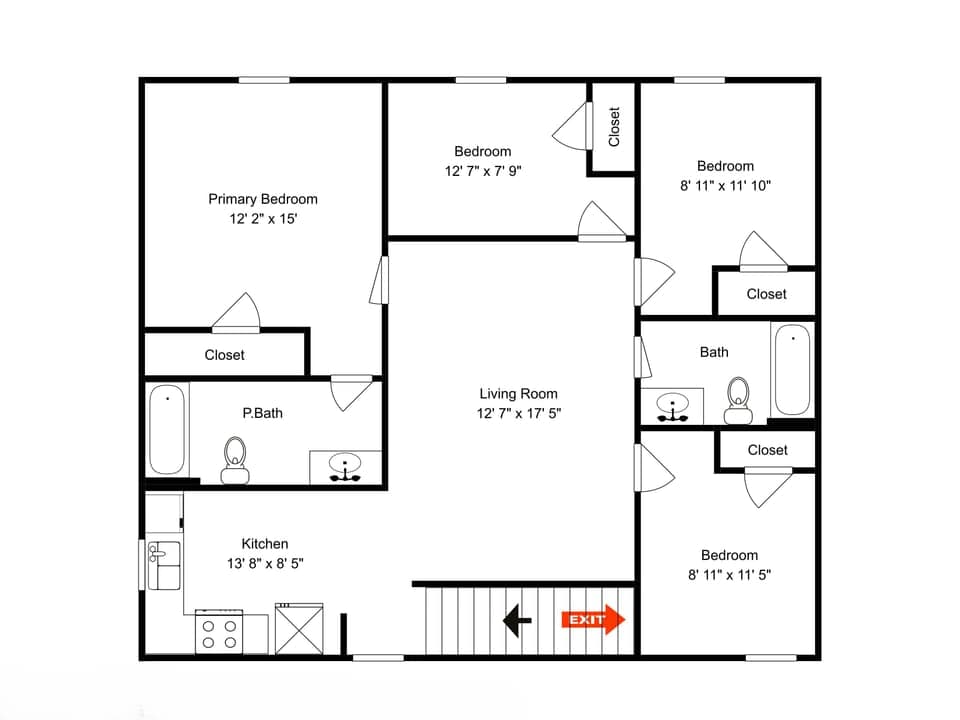 Second Floor Layout