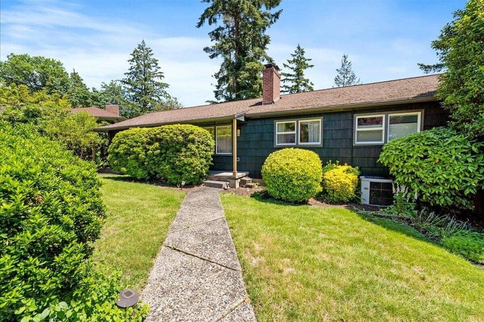 Front entry from curbside parking.