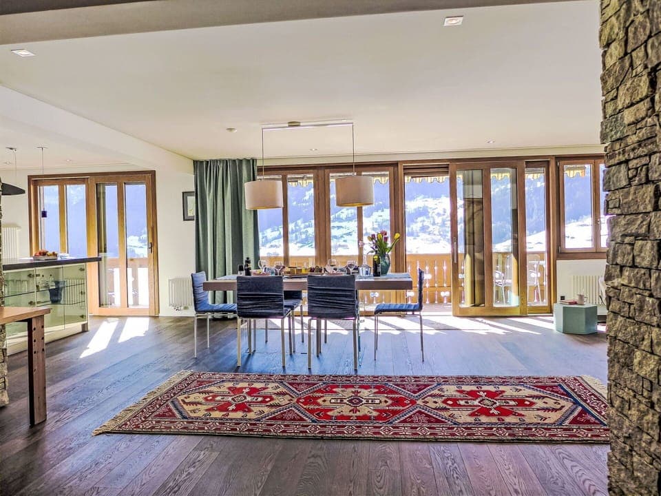 Furniture, Interior Design, Flooring, Wood, Floor, Ceiling, Room, Chair, Wood Flooring, Living Room