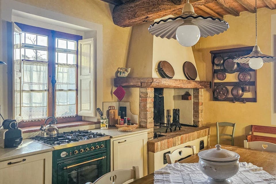 Kitchen and dining area